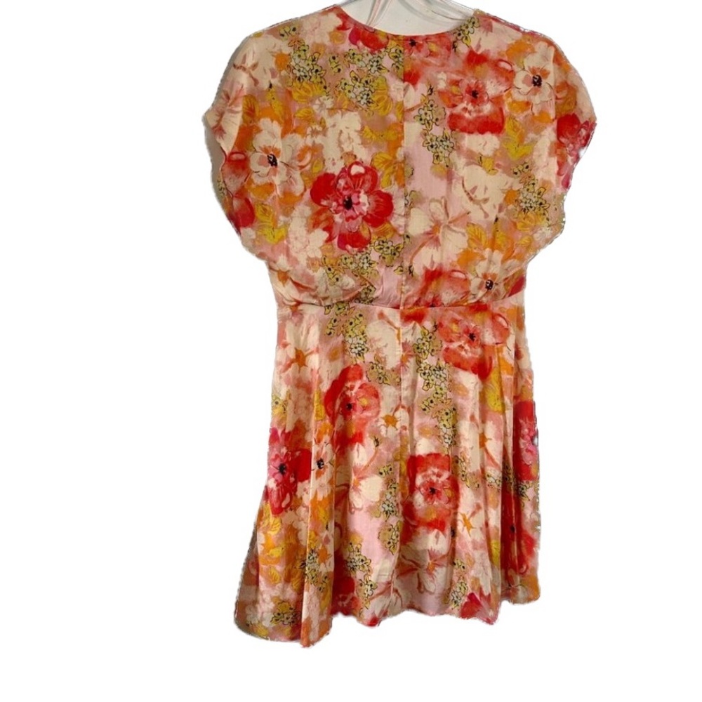 ❤️ Super Cute! Excellent condition, Free People floral dress, lined, medium - Picture 8 of 12